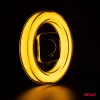 LED projektor s osvetlením Angel Eye, model AWL58, obrysové svetlo, smerové svetlo, diaľkové/stretávacie svetlo, pre terénne vozidlá, štvorkolky, SSV, výkon 45W, 8000lm, napätie 9-36V, rozmery 114,5 x 114,5 x 52 mm