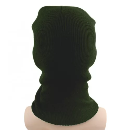 Univerzálna lyžiarska maska ​​s 3 anatomickými otvormi, zelená - khaki