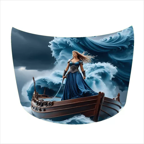 Folie Capota Auto "Hood Art" rezistenta la exterior, marime S (150 x 110cm) - Cod: AVX-CAPOTA-013S