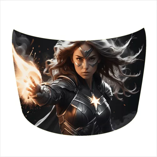 Folie Capota Auto "Hood Art" rezistenta la exterior, marime S (150 x 110cm) - Cod: AVX-CAPOTA-016S