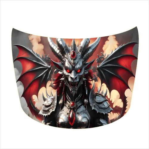 Folie Capota Auto "Hood Art" rezistenta la exterior, marime L (180 x 130cm) - Cod: AVX-CAPOTA-027L