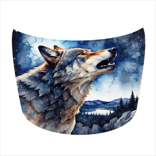 Folie Capota Auto "Hood Art" rezistenta la exterior, marime L (180 x 130cm) - Cod: AVX-CAPOTA-030L