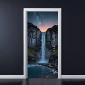   Folie imprimata color pentru decor Usa, dimensiune 200 x 90cm, model: AVX-DR14