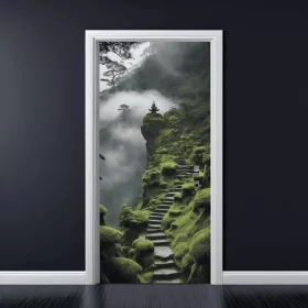   Folie imprimata color pentru decor Usa, dimensiune 200 x 90cm, model: AVX-DR17