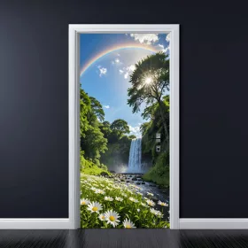   Folie imprimata color pentru decor Usa, dimensiune 200 x 90cm, model: AVX-DR20