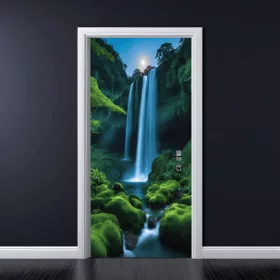   Színes nyomtatott fólia ajtódekorációhoz, méret 200 x 90 cm, modell: AVX-DR22