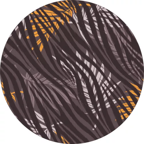 4 db-os kültéri nyomtatott fólia készlet EcoSolventtel, öntapadós, autófelnik díszítésére, átmérő 60 cm, FJT-03 modell