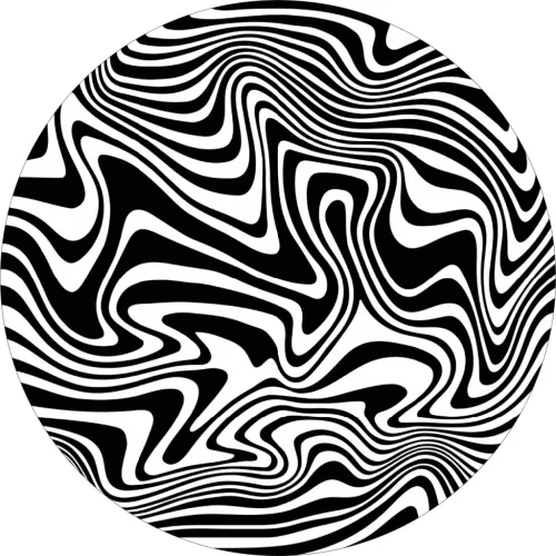 4 db-os kültéri nyomtatott fólia készlet EcoSolventtel, öntapadós, autófelnik díszítésére, átmérő 60 cm, FJT-09 modell