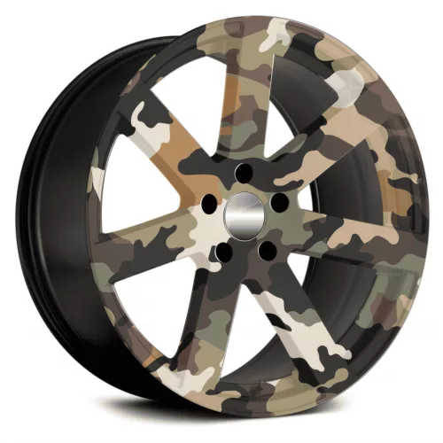 4 db-os kültéri nyomtatott fólia készlet EcoSolventtel, öntapadós, autófelnik díszítésére, átmérő 60 cm, FJT-10 modell