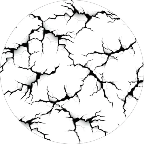 4 db-os kültéri nyomtatott fólia készlet EcoSolventtel, öntapadós, autófelnik díszítésére, átmérő 60 cm, FJT-11 modell
