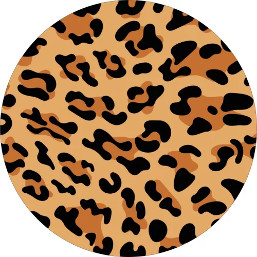 4 db-os kültéri nyomtatott fólia készlet EcoSolventtel, öntapadós, autófelnik díszítésére, átmérő 60 cm, FJT-12 modell