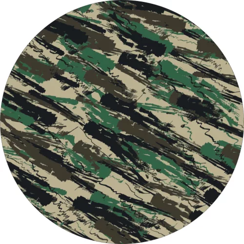 4 db-os kültéri nyomtatott fólia készlet EcoSolventtel, öntapadós, autófelnik díszítésére, átmérő 60 cm, FJT-19 modell