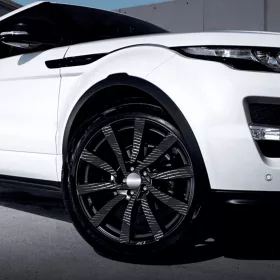   4 db-os kültéri nyomtatott fólia készlet EcoSolventtel, öntapadós, autófelnik díszítésére, átmérő 60 cm, FJT-23 modell