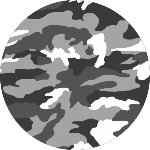 4 db-os kültéri nyomtatott fólia készlet EcoSolventtel, öntapadós, autófelnik díszítésére, átmérő 60 cm, FJT-24 modell