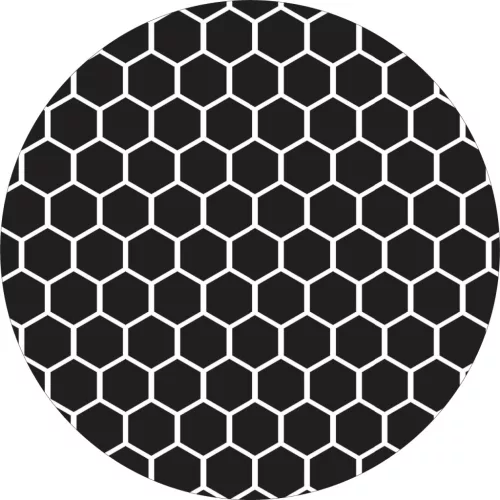 4 db-os kültéri nyomtatott fólia készlet EcoSolventtel, öntapadós, autófelnik díszítésére, átmérő 60 cm, FJT-26 modell
