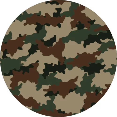 4 db-os kültéri nyomtatott fólia készlet EcoSolventtel, öntapadós, autófelnik díszítésére, átmérő 60 cm, FJT-27 modell