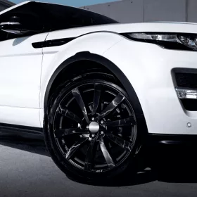   4 db-os kültéri nyomtatott fólia készlet EcoSolventtel, öntapadós, autófelnik díszítésére, átmérő 60 cm, FJT-34 modell