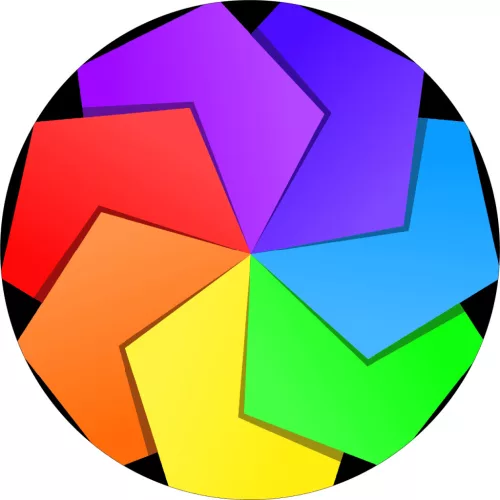 4 db-os kültéri nyomtatott fólia készlet EcoSolventtel, öntapadós, autófelnik díszítésére, átmérő 60 cm, FJT-36 modell