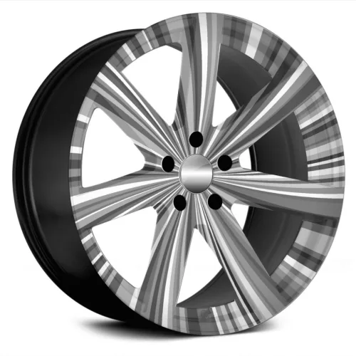 4 db-os kültéri nyomtatott fólia készlet EcoSolventtel, öntapadós, autófelnik díszítésére, átmérő 60 cm, FJT-38 modell