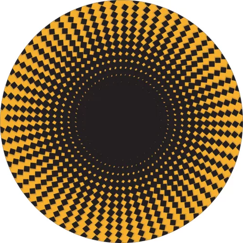 4 db-os kültéri nyomtatott fólia készlet EcoSolventtel, öntapadós, autófelnik díszítésére, átmérő 60 cm, FJT-40 modell