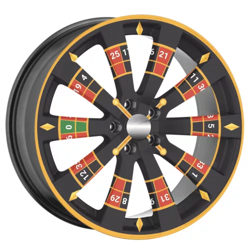 4 db-os kültéri nyomtatott fólia készlet EcoSolventtel, öntapadós, autófelnik díszítésére, átmérője 60 cm, FJT-43 modell