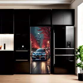   Folie imprimata color pentru decor Frigider, dimensiune 200 x 90cm, model: AVX-FR08