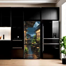   Folie imprimata color pentru decor Frigider, dimensiune 200 x 90cm, model: AVX-FR23