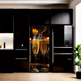   Folie imprimata color pentru decor Frigider, dimensiune 200 x 90cm, model: AVX-FR32