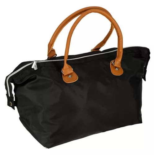 Set 3 piese, geanta de calatorie multifunctionala pentru carucior, set culoare negra, pentru mamici