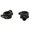 Set 2 Oglinzi retrovizoare pentru bicicleta, reglabile 360 grade, culoare Neagra