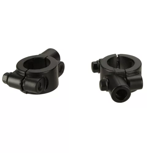 Set 2 Oglinzi retrovizoare pentru bicicleta, reglabile 360 grade, culoare Neagra