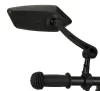 Set 2 Oglinzi retrovizoare pentru bicicleta, reglabile 360 grade, culoare Neagra