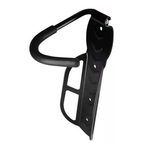 Suport pentru bicicleta cu prindere pe perete, rabatabil, metalic, culoare Neagra