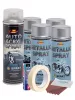 Komplettes Felgenreparatur- und Lackierset in Silbermetallic, V4