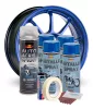 Komplettes Felgenreparatur- und Lackierset in Metallic-Blau, V4