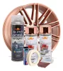 Komplettes Felgenreparatur- und Lackierset in Metallic-Kupferfarbe, V2