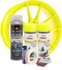 Komplettes Felgenreparatur- und Lackierset, fluoreszierendes Gelb, V2