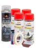 Komplettes Felgenreparatur- und Lackierset, fluoreszierendes Rot, V4