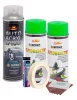 Komplettes Felgenreparatur- und Lackierset, fluoreszierendes Grün, V2