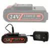 Mini elektrická reťazová píla s 24V batériou a prenosným kufríkom