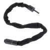 Antifurt bicicleta, Dispozitiv de blocare biciclete, Cifru cu 5 digits, lungime 90cm, culoare Neagra
