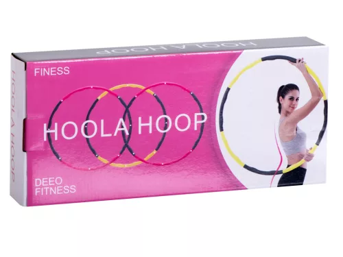 HOOLA HOOP fogyókúrás karika, 85 cm átmérőjű, levehető