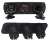 Vodotesná pomocná zásuvka pre terénne vozidlá, štvorkolky, SSV, napätie 12 V, 2 x USB a voltmeter
