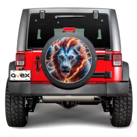   Sticker Auto "Roata de Rezerva" rezistenta la intemperii si raze UV, diametru 55 cm, Cod: AVX-RR05