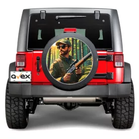   Sticker Auto "Roata de Rezerva" rezistenta la intemperii si raze UV, diametru 55 cm, Cod: AVX-RR20