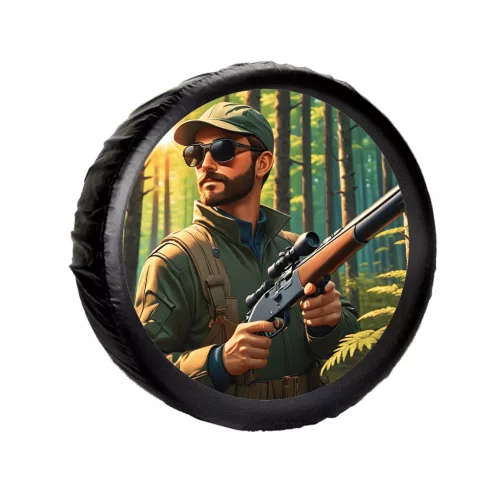 Sticker Auto "Roata de Rezerva" rezistenta la intemperii si raze UV, diametru 55 cm, Cod: AVX-RR20