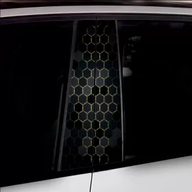   2 darabos ajtóoszlopokra való dekormatrica szett, nagy felbontású öntapadós nyomtatás, méretek 2 db x 50 x 22 cm, kód: AVX-SSU-04