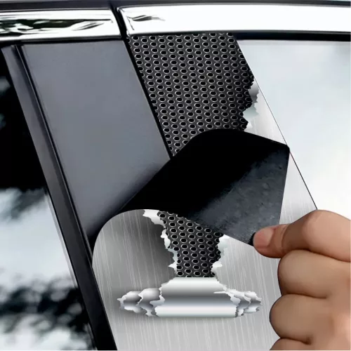 2 darabos ajtóoszlopokra való dekormatrica szett, nagy felbontású öntapadós nyomtatás, méretek 2 db x 50 x 22 cm, kód: AVX-SSU-06