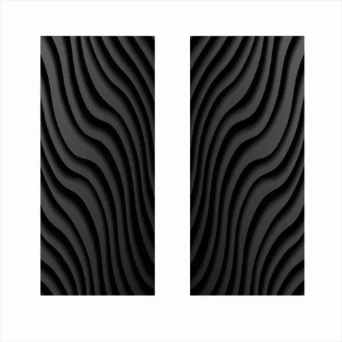 2 darabos ajtóoszlopokra való dekormatrica szett, nagy felbontású öntapadós nyomtatás, méretek 2 db x 50 x 22 cm, kód: AVX-SSU-07