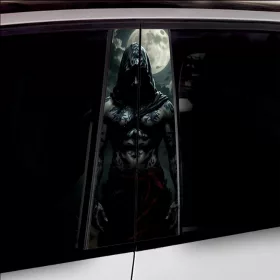   2 darabos ajtóoszlopokra való dekormatrica szett, nagy felbontású öntapadós nyomtatás, méretek 2 db x 50 x 22 cm, kód: AVX-SSU-27